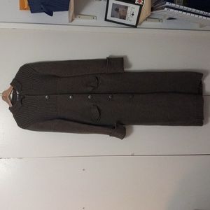 Long winter knit dress/coat